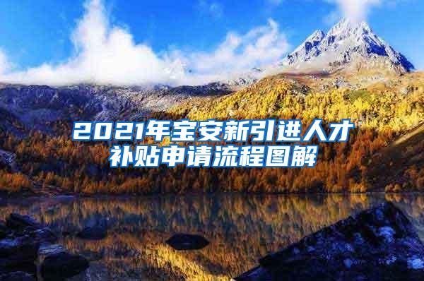 2021年宝安新引进人才补贴申请流程图解