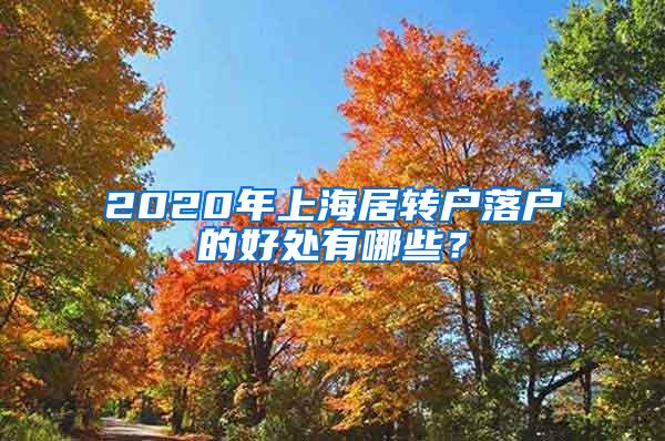 2020年上海居转户落户的好处有哪些？