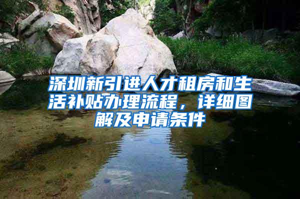 深圳新引进人才租房和生活补贴办理流程，详细图解及申请条件