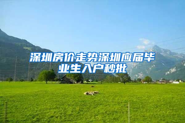 深圳房价走势深圳应届毕业生入户秒批